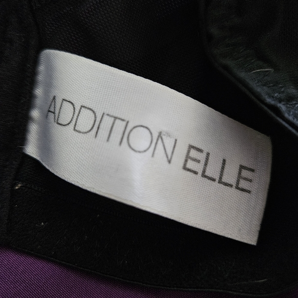 Black Underwire Bra w/ Pink Lace Detail 42DDD - Addition Elle - Picture 4 of 6